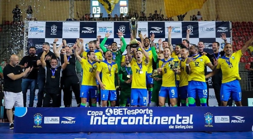 Futsal: Brasil é campeão da Copa Intercontinental