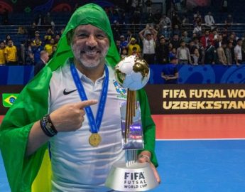 Futsal: Brasil estreia na Copa Intercontinental nesta quarta-feira (5)