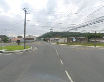 Trânsito: Trecho da Rua José T. Ribeiro está em meia pista obra do Samae