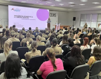 Polícia Militar promove evento para mais de 100 mulheres em Jaraguá do Sul