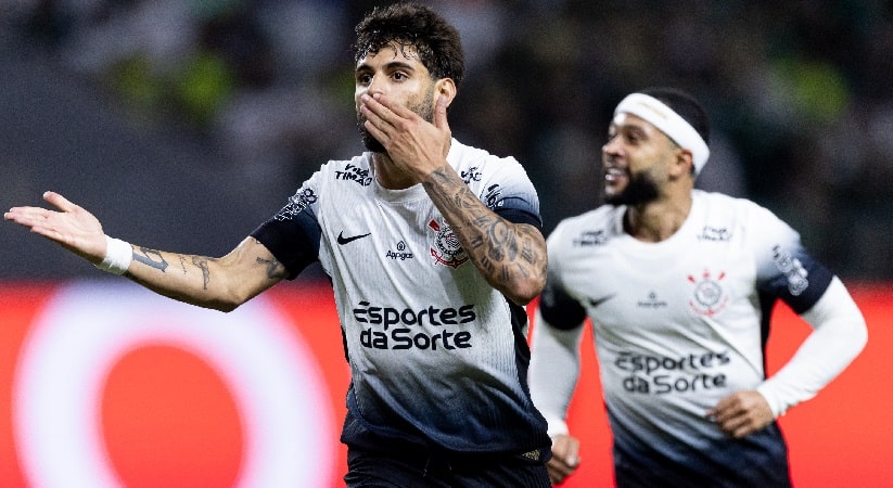 Futebol: Corinthians vence o Palmeiras fora de casa e abre vantagem na final do Paulistão