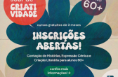 Escola Scar de Criatividade 60+: aulas gratuitas para a melhor idade