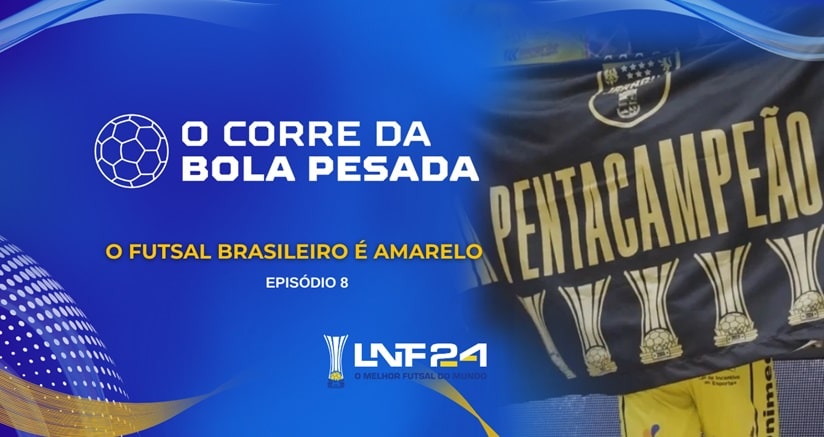 Futsal: Jaraguá do Sul pinta o Brasil de amarelo e preto