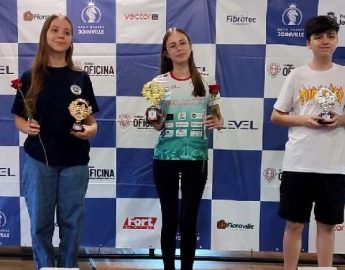 Xadrez: Jaraguá do Sul fatura sete medalhas em Circuito Rápido de Joinville